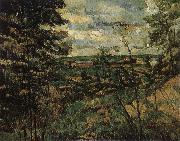 Paul Cezanne Landscape painting